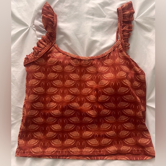 Kortni Jeane Swan Swimsuit Top - Picture 1 of 3